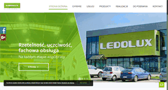 Desktop Screenshot of ledolux.pl